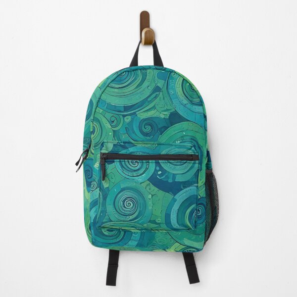Item preview, Abstract green circles designed and sold by WhereHopeBlooms.