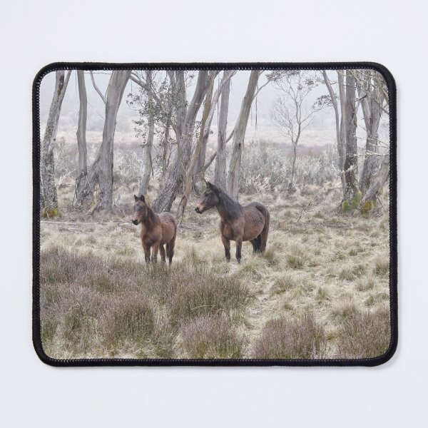 Item preview, Australian brumbies in wintertime designed and sold by Beata Cz. Young.