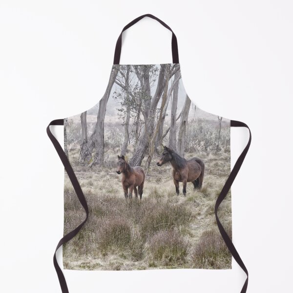 Item preview, Australian brumbies in wintertime designed and sold by Beata Cz. Young.