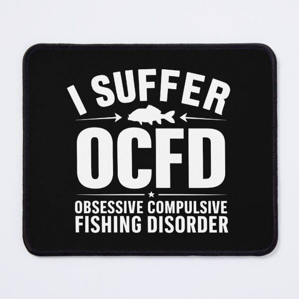 Item preview, Fishing Gift for Anglers Funny Fish Angler Obsession Addict designed and sold by w1ckerman.