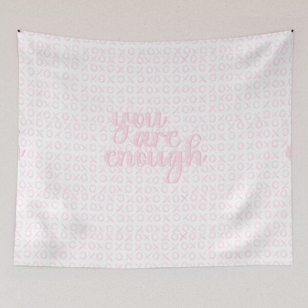 Item preview, You Are Enough, Mental Health Quote designed and sold by Daisybel Artistry.