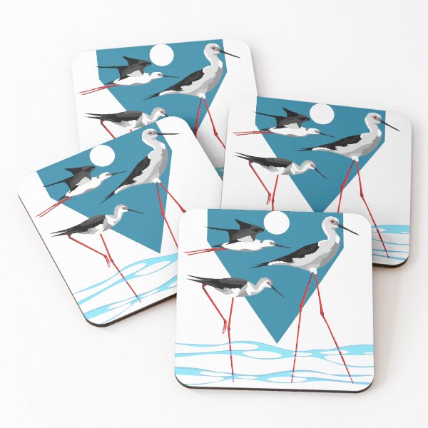 Item preview, 3 Black Winged Stilts 2 designed and sold by Graham Colton.