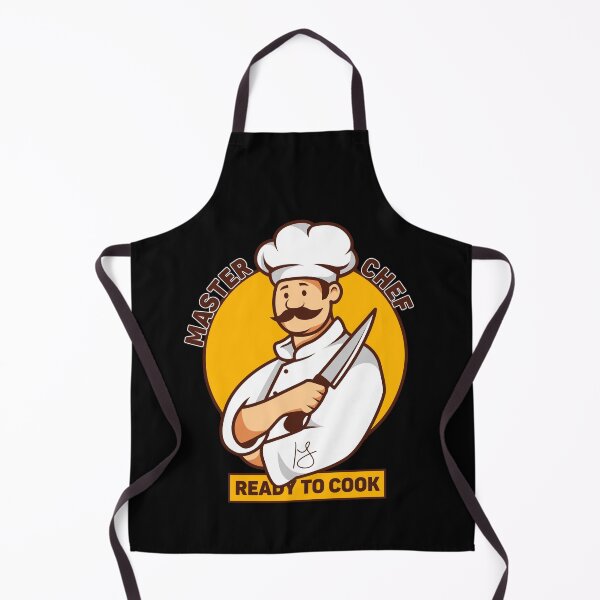 Item preview, Master Chef Is Ready to Cook - Culinary Illustration Design designed and sold by Teehiv.