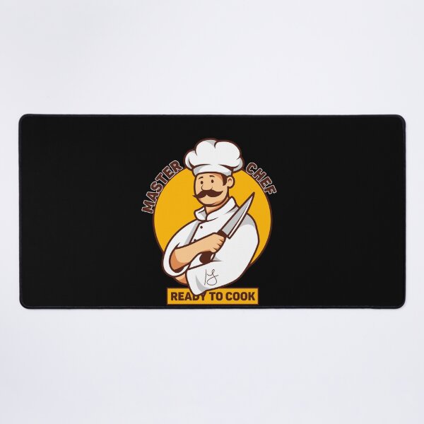 Item preview, Master Chef Is Ready to Cook - Culinary Illustration Design designed and sold by Teehiv.