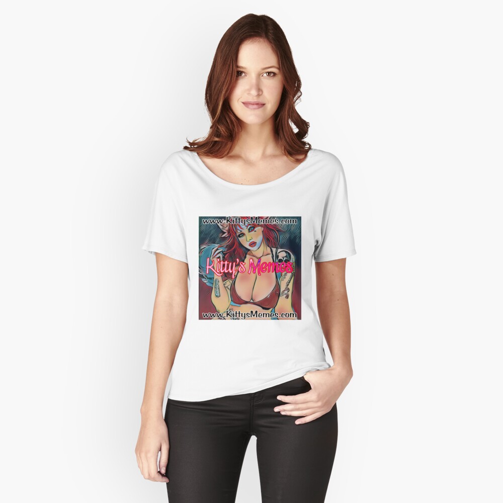 Item preview, Relaxed Fit T-Shirt designed and sold by KittyKimiko.