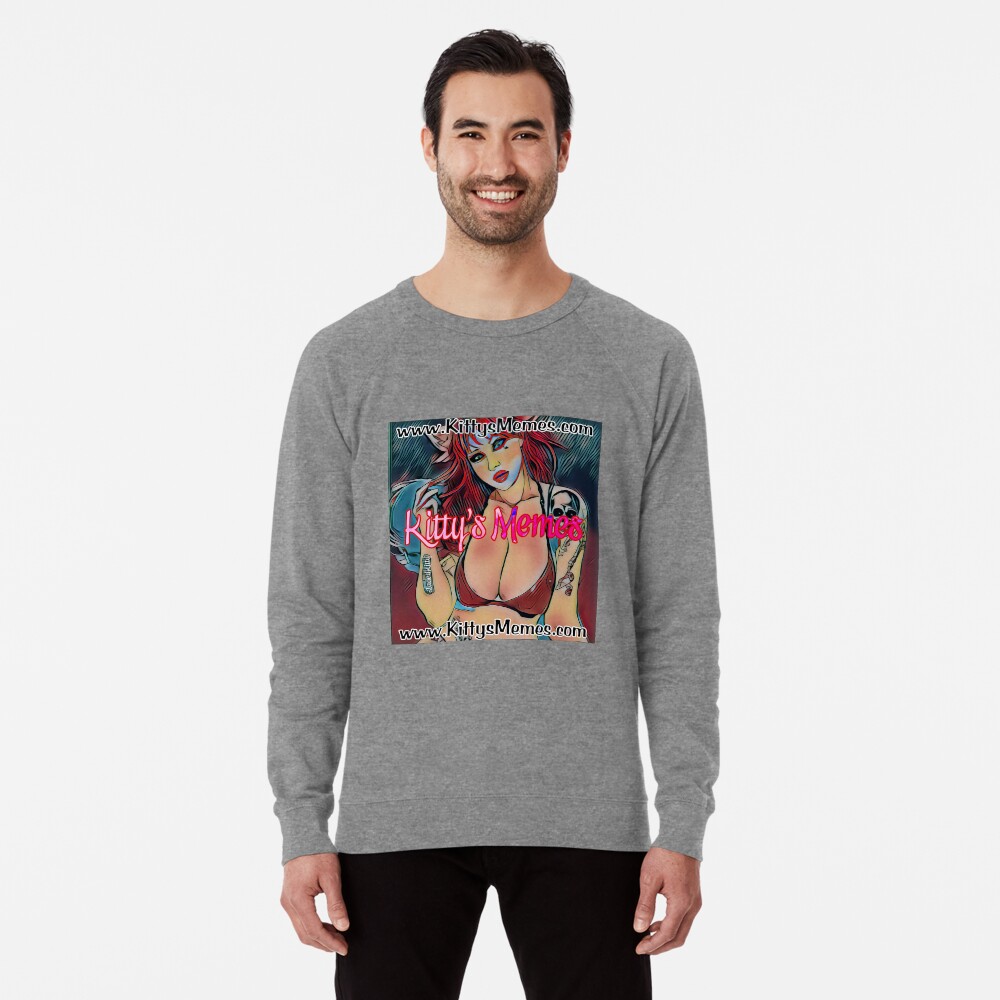 Item preview, Lightweight Sweatshirt designed and sold by KittyKimiko.