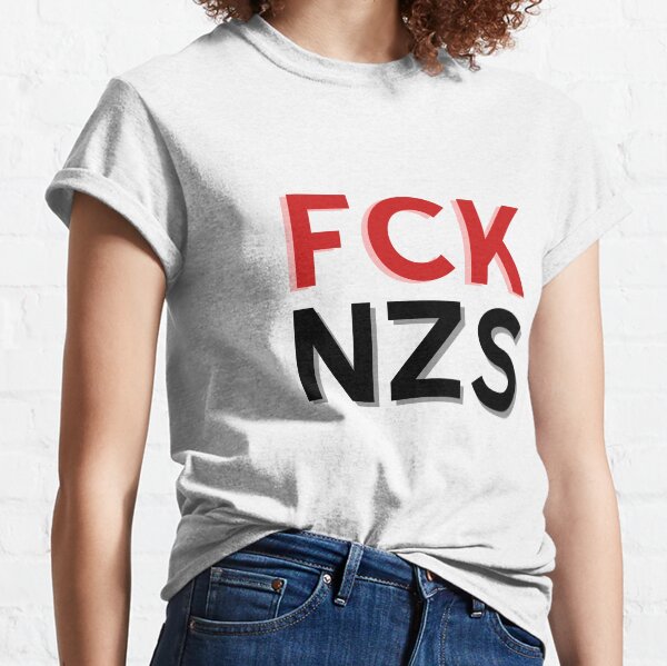 Vista previa del artículo con la obra «Fck Nzs», diseñado y vendido por Aline22.