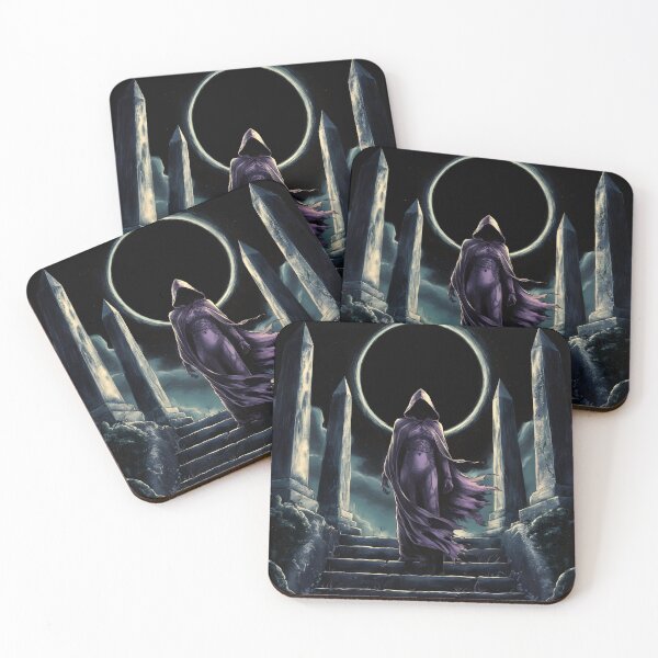 Item preview,  A hauntingly beautiful illustration hooded figure designed and sold by OneLastWish.