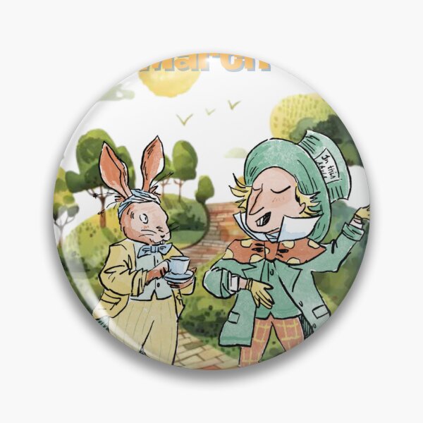 Item preview, Handdrawn Ink and Marker Mad Hatter and March Hare designed and sold by LadisenRichie.