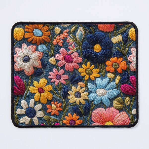 Item preview, Vibrant Otomi-Inspired Floral Animal Embroidery designed and sold by put1mali19.