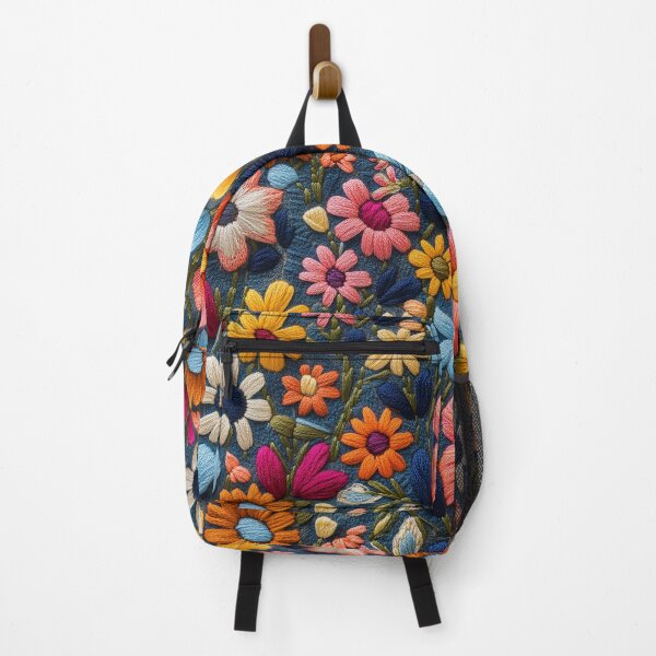 Item preview, Vibrant Otomi-Inspired Floral Animal Embroidery designed and sold by put1mali19.