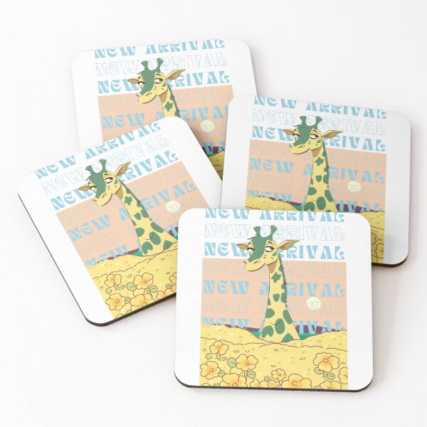 Item preview, The New Arrival of the Giraffe designed and sold by NoeMiller.