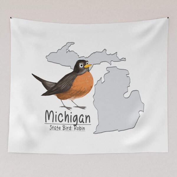 Item preview, Michigan State Bird designed and sold by OptionJoe Art.