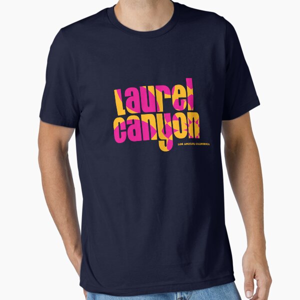 Item preview, Laurel Canyon psychedelic flower logo - pink designed and sold by retropetrol.