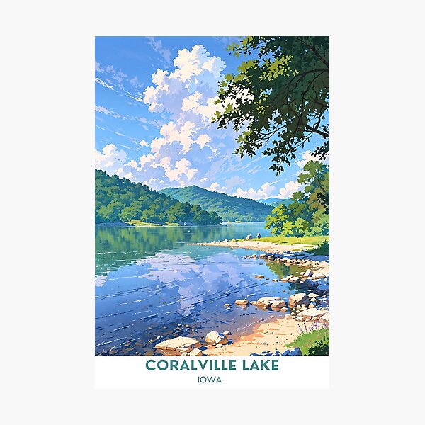 Item preview, Coralville Lake, Iowa designed and sold by Worldscape Wonders.