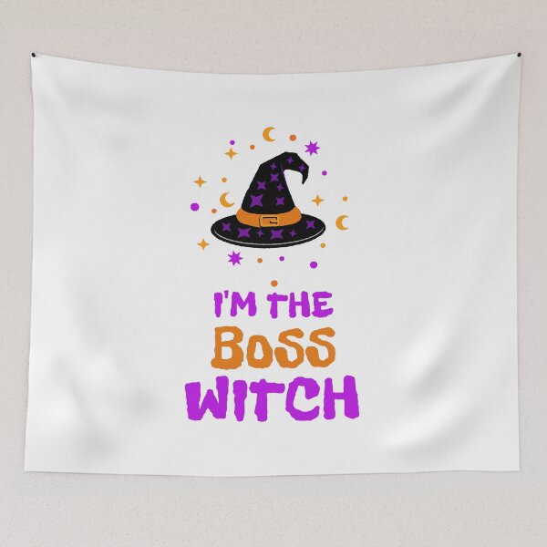 Item preview, I'm the Boss Witch designed and sold by 87-Aesthetics.