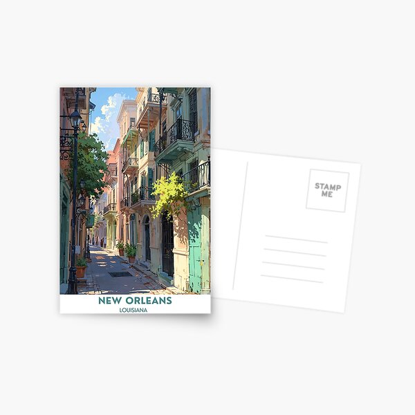 Item preview, New Orleans Town, Louisiana designed and sold by Worldscape Wonders.