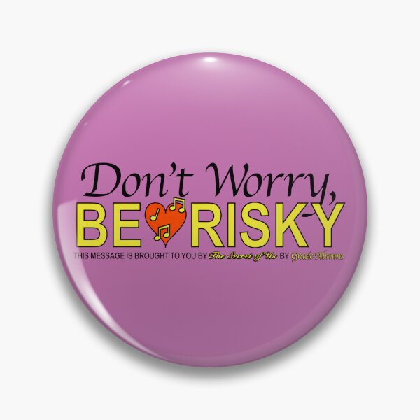 Item preview, Don’t Worry, Be Risky Transparent designed and sold by aestheticqueen.