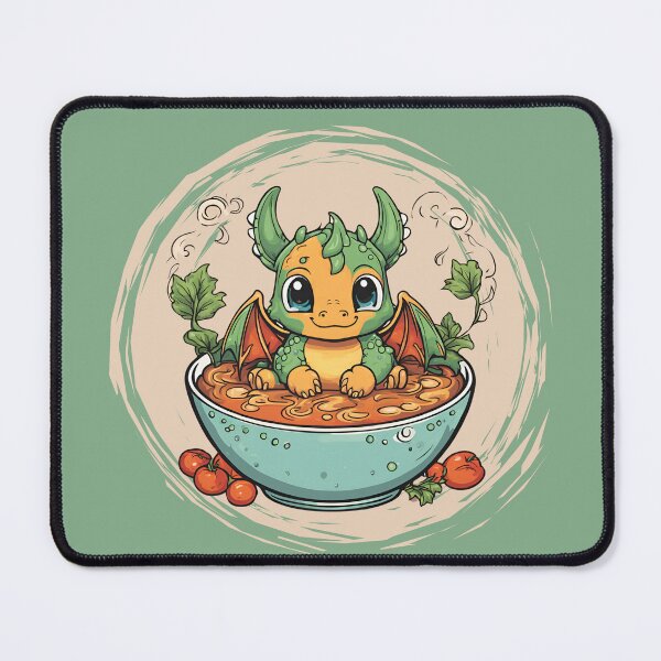 Item preview, Baby Dragon Soup Warmer designed and sold by NerdyNoveltees.