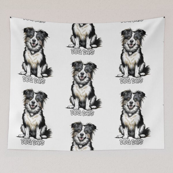 Item preview, Dog days funny  designed and sold by Playful Strokes pom@pom.
