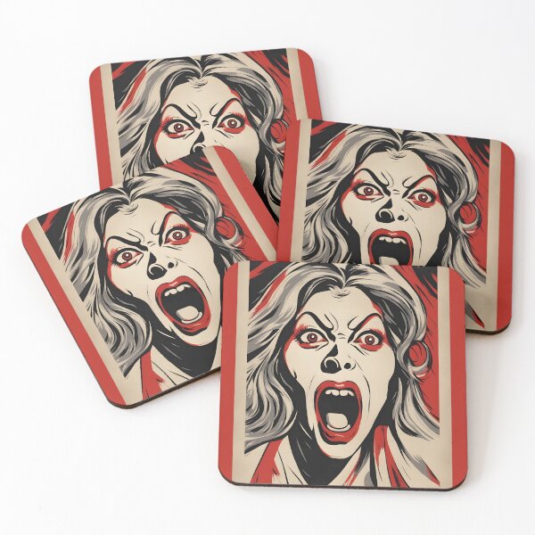 Item preview, Halloween Horror Scream #1 designed and sold by elgatonocturno.
