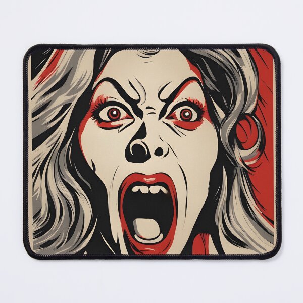 Item preview, Halloween Horror Scream #1 designed and sold by elgatonocturno.