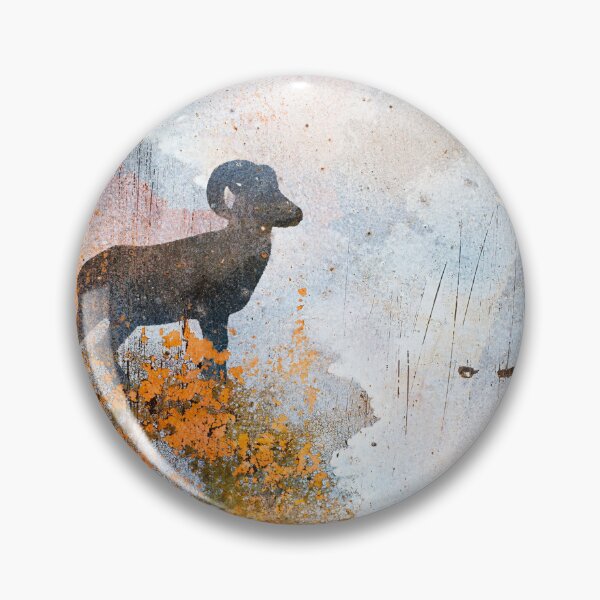 Aperçu de l'œuvre Mouflon d'Amérique – Art d'Urban Decay créée et vendue par Hadrianwild.