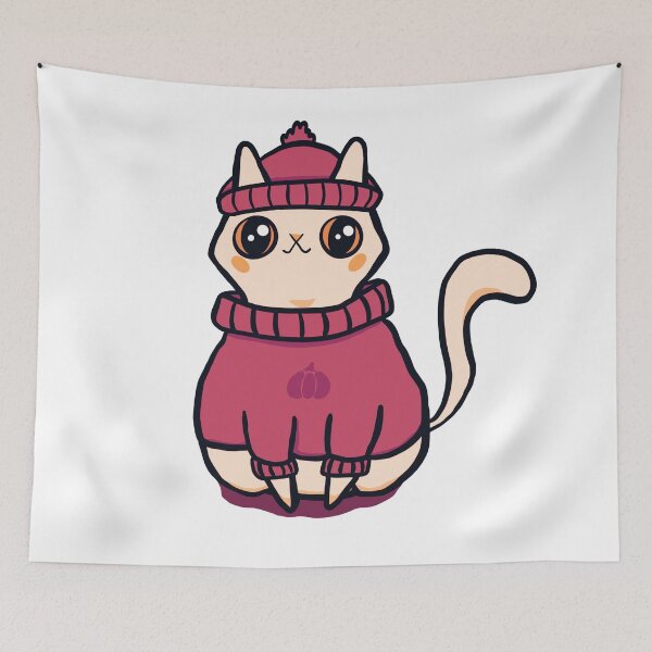 Item preview, Pink Sweater Kitty designed and sold by makell-creates.