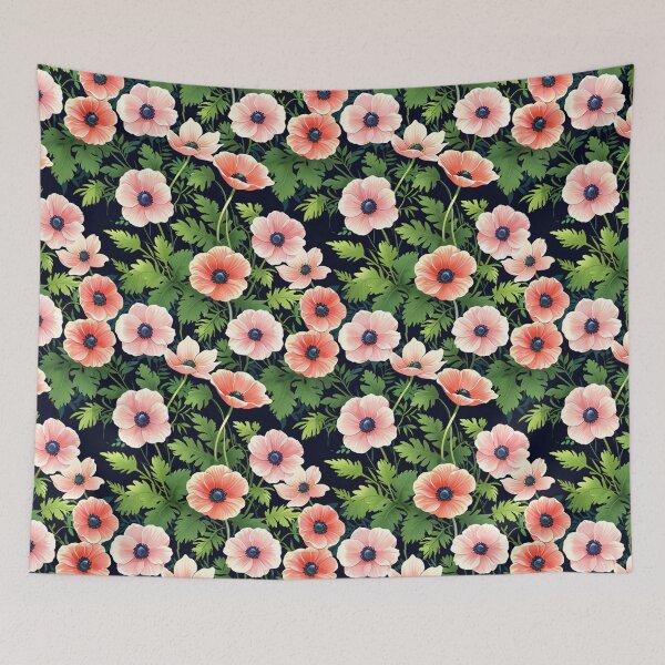 Item preview, Colorful of anemones flower. designed and sold by PatDoArt.