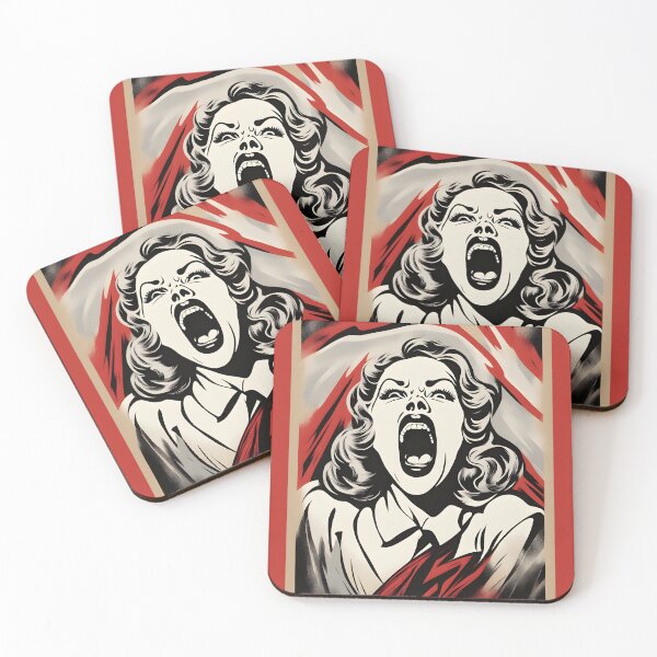 Item preview, Halloween Horror Scream #3 designed and sold by elgatonocturno.