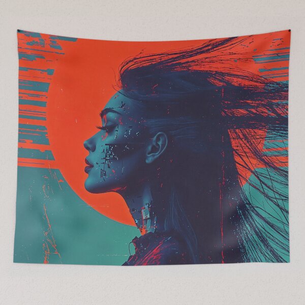 Item preview, Digital Ascension: The Emergence of Cyber-Aura designed and sold by oanaunciuleanu.