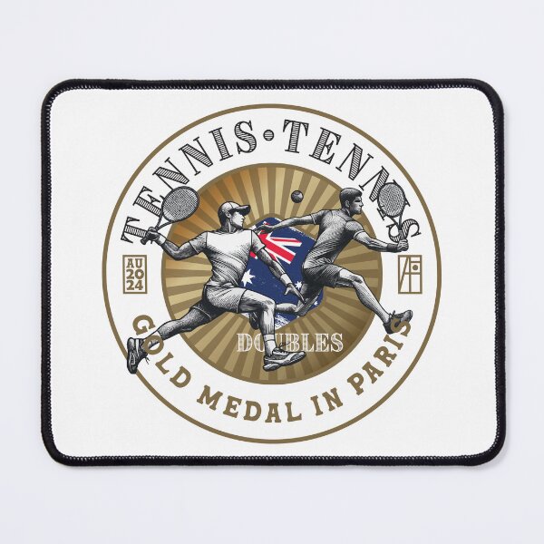 Item preview, 2024 - AUSTRALIA - TENNIS DOUBLES - GOLD MEDAL - PARIS - 1 designed and sold by ArtProjectShop.