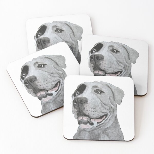 Item preview, Big beautiful watercolour hand painted dog picture designed and sold by Dbostockart.