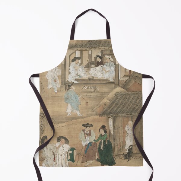 Item preview, Korean Painting Minhwa Traditional Korean Art Vintage Life Folk Art designed and sold by allpalgo.