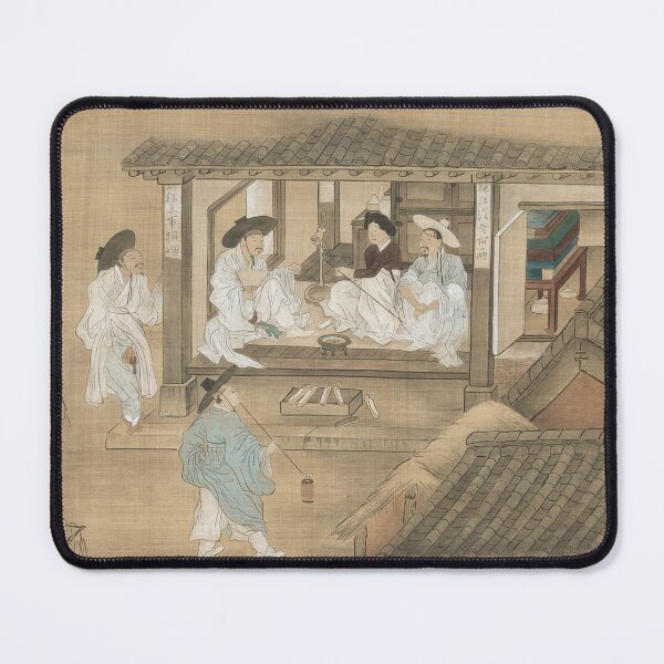 Item preview, Korean Painting Minhwa Traditional Korean Art Vintage Life Folk Art designed and sold by allpalgo.