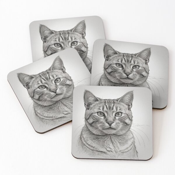 Item preview, "Cuddly Cat Charm" designed and sold by JAMESAMORN.