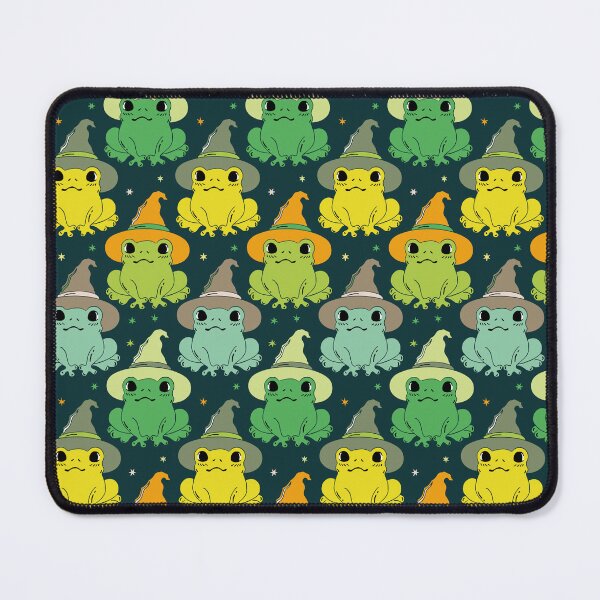 Item preview, Cute Halloween Frogs | Green, Orange, and Yellow designed and sold by colorofmagic.