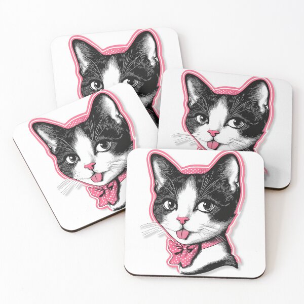 Item preview, Lovely Miss Kitty designed and sold by RevivalPopShop.