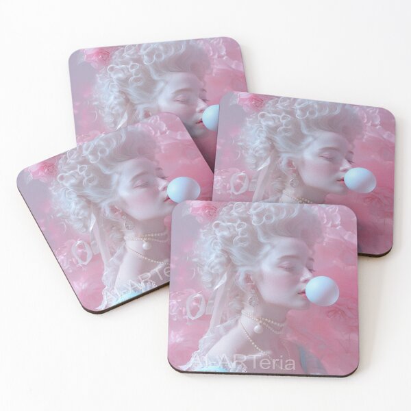Item preview, Marie Antoinette Blowing a Bubble designed and sold by AI-ARTeria.