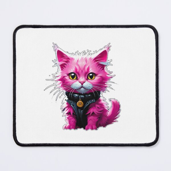 Item preview, Cute punk cat art design #cat lover1 designed and sold by sdartproject.
