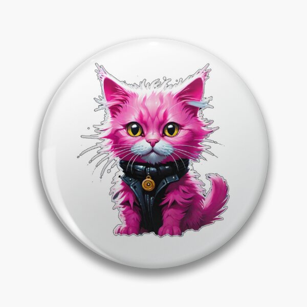 Item preview, Cute punk cat  art design #cat lover1 designed and sold by sdartproject.