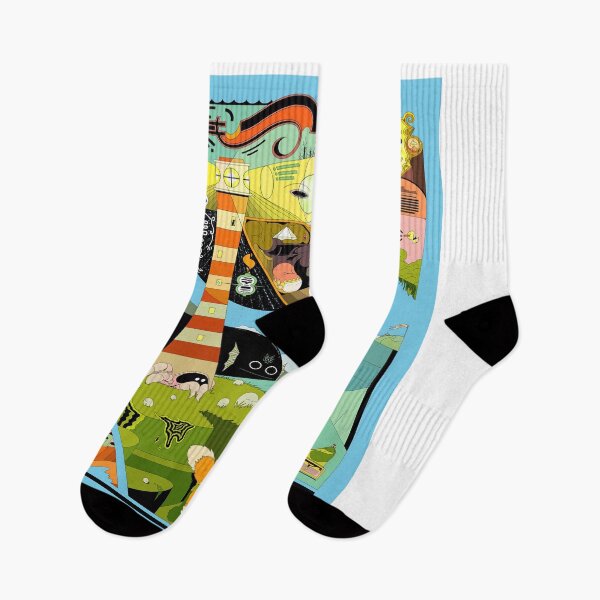 Item preview, Whimsical Wonderland: Surreal Abstract Pop Art Scene designed and sold by vanconchRRb.