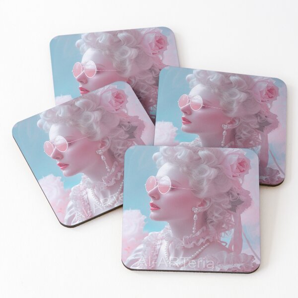 Item preview, Marie Antoinette in Glasses designed and sold by AI-ARTeria.