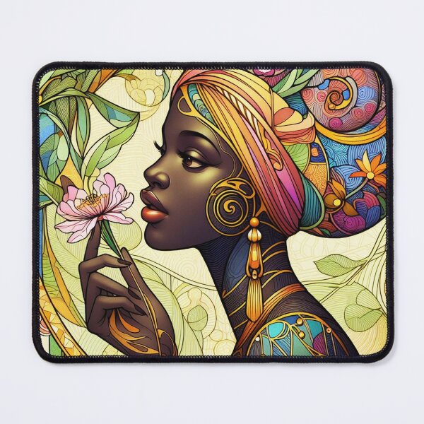 Item preview, Art Nouveau Spring Woman - Colourful designed and sold by HeySpera.