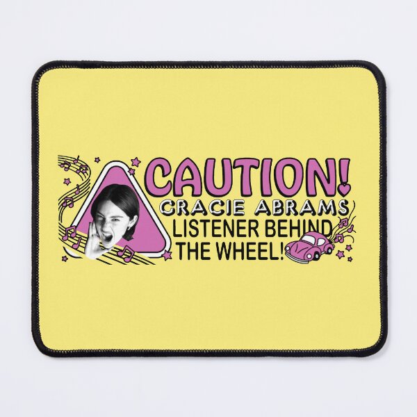 Item preview, Caution! Gracie Abrams Listener Behind The Wheel! Transparent designed and sold by aestheticqueen.