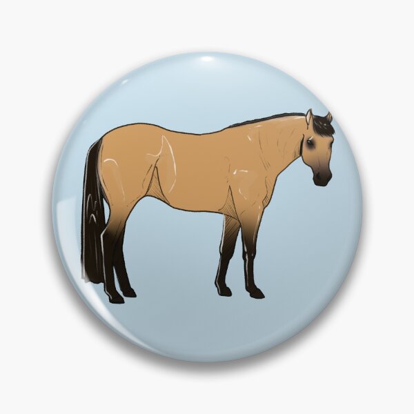 Item preview, Buckskin American Quarter Horse designed and sold by Kgerdoodles.