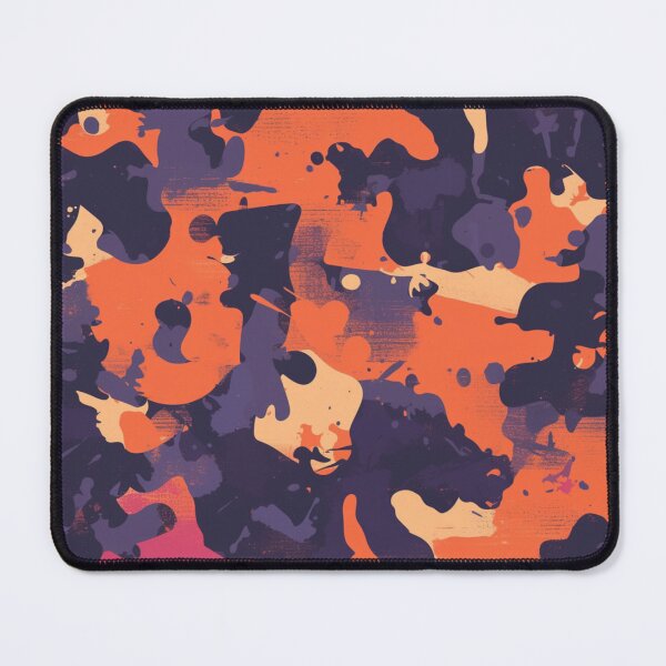 Item preview, Orange & Purple Camo | Seamless designed and sold by Unrooted.