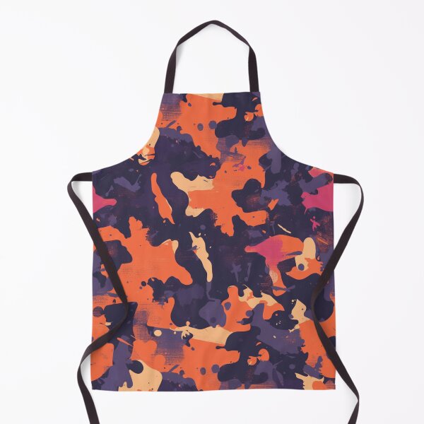 Item preview, Orange & Purple Camo | Seamless designed and sold by Unrooted.