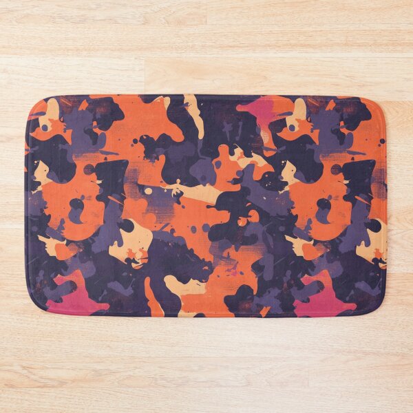 Item preview, Orange & Purple Camo | Seamless designed and sold by Unrooted.