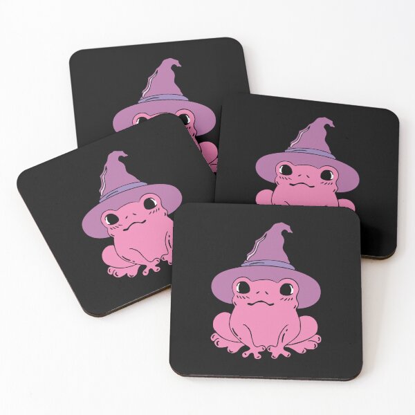 Item preview, Cute Halloween frogs | purple and lavender designed and sold by colorofmagic.
